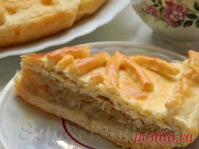 Рецепт - Пирог с капустой на скорую руку