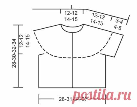 Болеро для девочки &quot;Удивительные волны&quot; от Drops Design, вязаный спицами