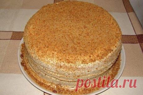 Рецепты Вкусных Домашних Блюд: Торт "Сметанник" на скорую руку