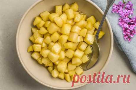 Как карамелизовать яблоки для пирога рецепт с фото - 1000.menu