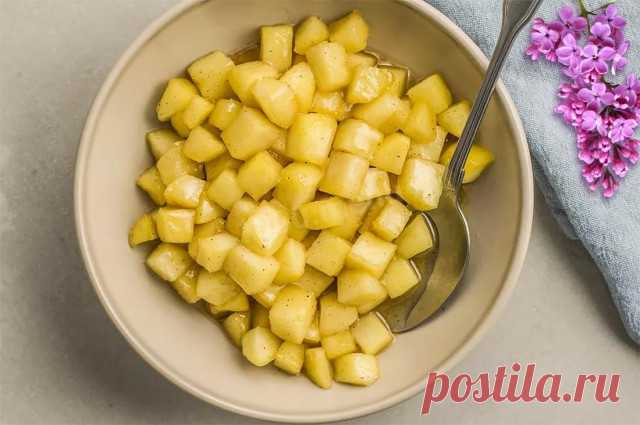 Как карамелизовать яблоки для пирога рецепт с фото - 1000.menu
