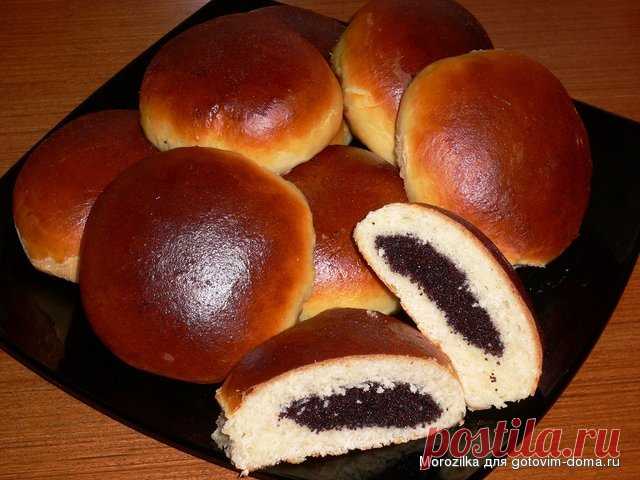 Булочки с маком • Пироги, пирожки, булочки, пончики