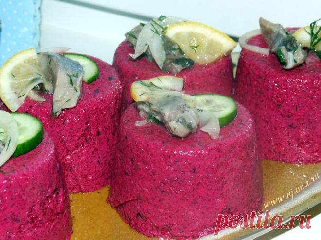 Оригинальная свекольная закуска