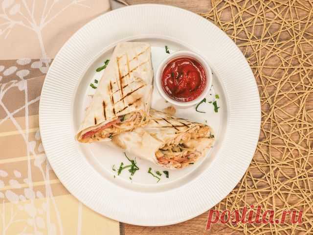Шаурма с курицей – пошаговый рецепт приготовления