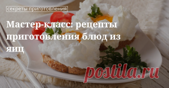 Как готовить яйца Готовим блюда из яиц