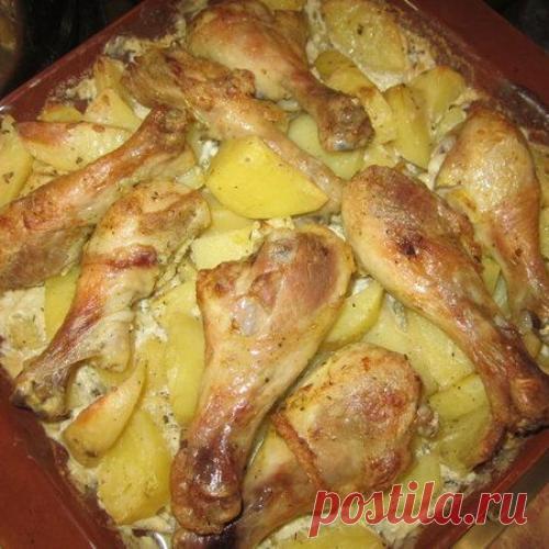 Моё фирменное блюдо с курицей для гостей: и быстро, и вкусно, и затрат - на 200 рублей Попадали в ситуации, когда денег до зарплаты осталось немного, а на пороге