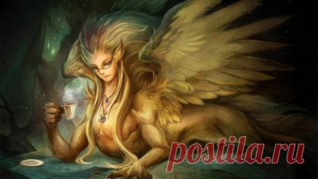Фэнтези: боги, демоны и ведьмы в красивых рисунках. Примеры работ авторов