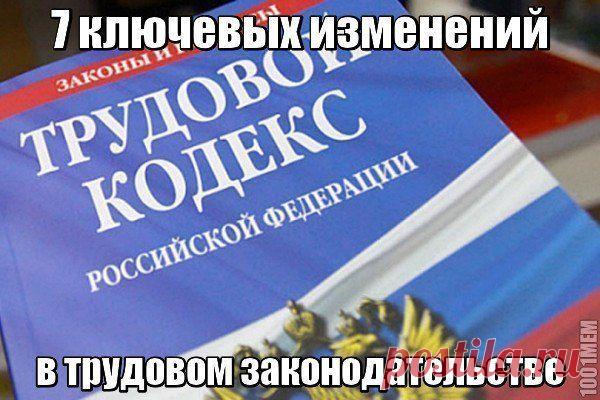 Ключевые изменения в трудовом законодательстве с 1 января 2015 года / Восприятие бизнеса