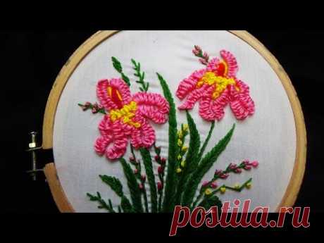 Hand Embroidery: Loose Cast on Stitch
