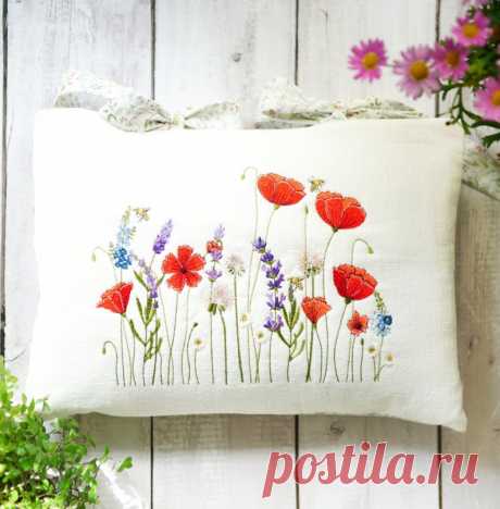 Embroidery File Flower Meadow for Large Frames | Etsy Moldova