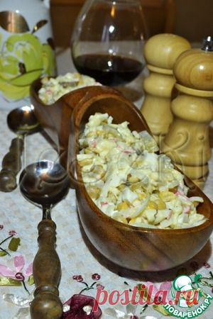Салат "Банановый" - кулинарный рецепт