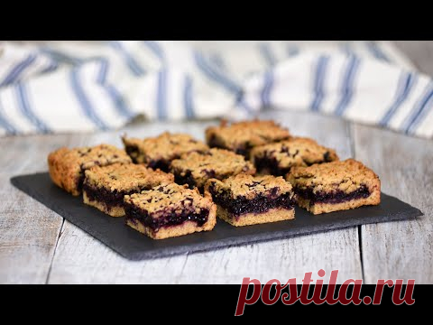 Песочный Пирог с Черникой