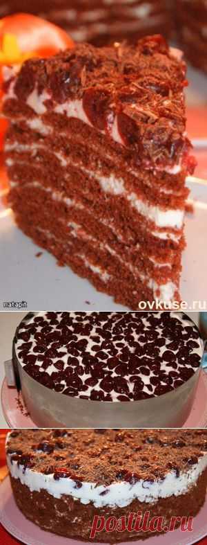 Торт"Шоколадно-молочная девочка" - Простые рецепты Овкусе.ру