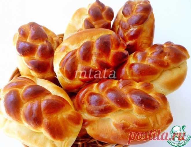 Булочки сдобные-новая формовка – кулинарный рецепт