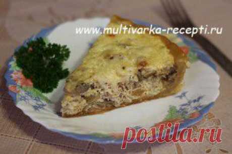 Лоранский пирог в мультиварке
