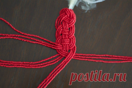 DIY Woven Bead Necklace: Le.Fanciulle