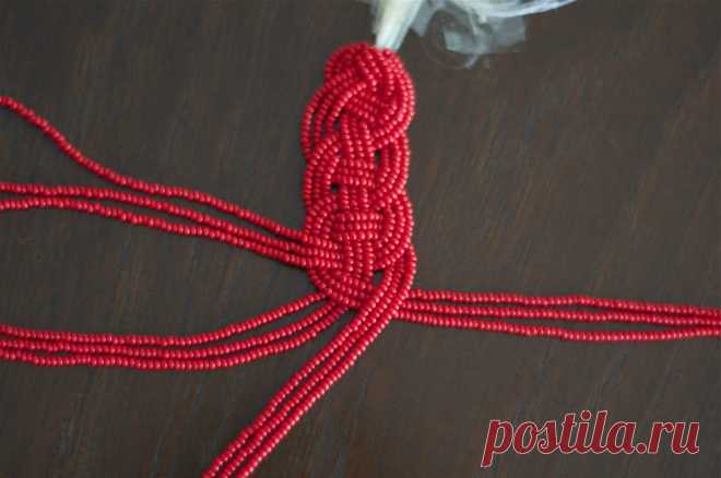DIY Woven Bead Necklace: Le.Fanciulle