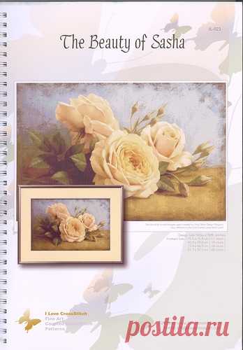 love cross stitch The Beauty of Sasha IL - 023