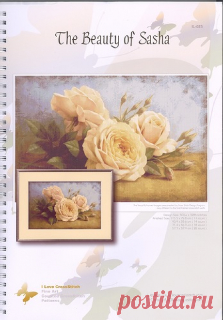 love cross stitch The Beauty of Sasha IL - 023