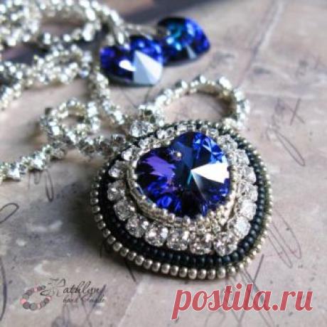 МК Реплика колье "Сердце океана" из к/ф "Титаник" – Ярмарка Мастеров