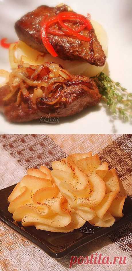 ПЕЧЕНЬ И... РОЗОЧКИ. КАРТОФЕЛЬНЫЕ.