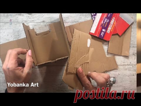 3 IDEAS RECICLANDO CAJAS DE CARTÓN