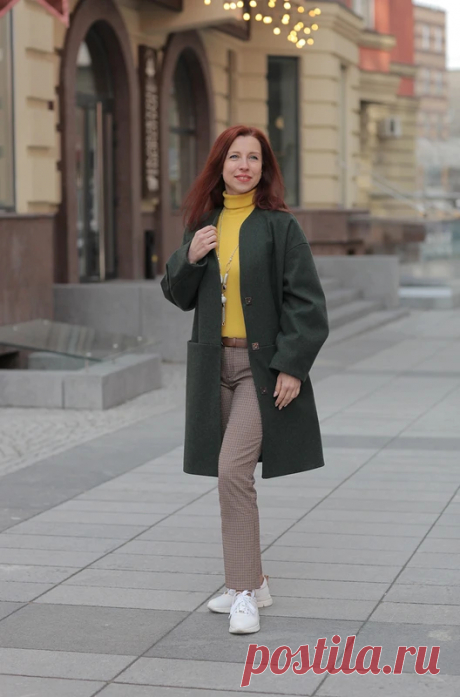 Пальто оверсайз / prettylena / 23.01.2021 / Фотофорум на BurdaStyle.ru. Burda 9/2020. Выкройка: 116 B.