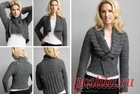 Два варианта-жакет ПЕРЕВЕРТЫШ | ДОМОСЕДКА