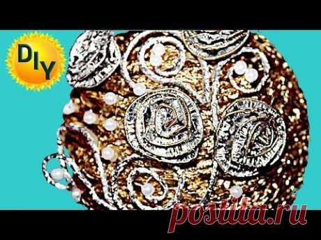 Серебряный топиарий своими руками на канале DIY/рукоделие