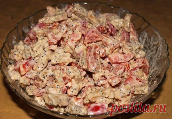 Самые вкусные рецепты: Салат "Удачный"