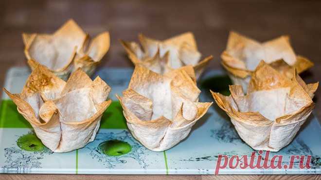 Тарталетки для праздничных закусок за 10 минут - Простые рецепты Овкусе.ру