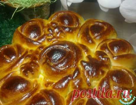 Пирог с джемом "Бутоны роз" – кулинарный рецепт