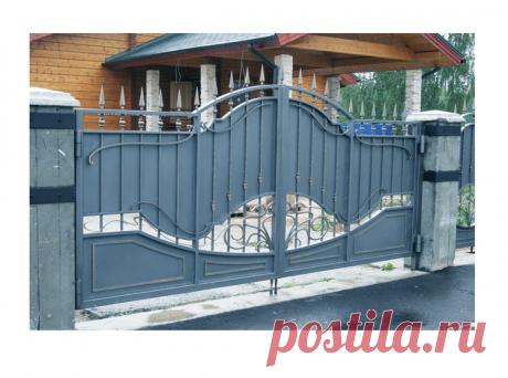 Кованые ворота заказать в Оренбурге | Художественная ковка изделий из металла - компания Артковка г. Оренбург ( мебель, ворота, заборы, люстры, теплицы, фонари )