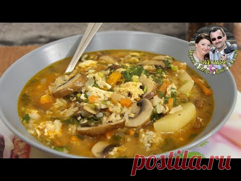 Как приготовить вкусный ГРИБНОЙ СУП, в одной кастрюле. Простой рецепт от Кухня в Кайф.