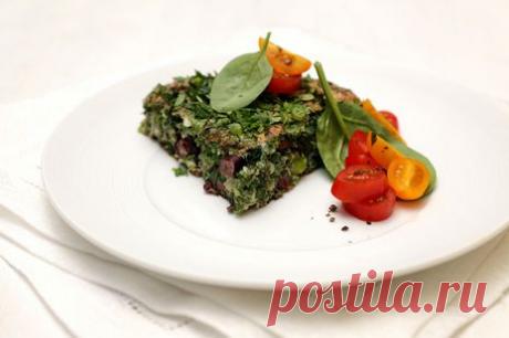 Рецепты от Елены Чекаловой - Кюкю с зеленью, Счастье Есть, готовим с Еленой Чекаловой, Кулинарные рецепты передачи Доброе Утро на Первом Канале.