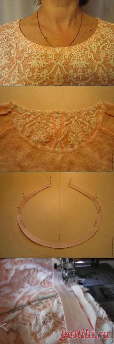 Косая бейка в роли обтачки - Ярмарка Мастеров - ручная работа, handmade
