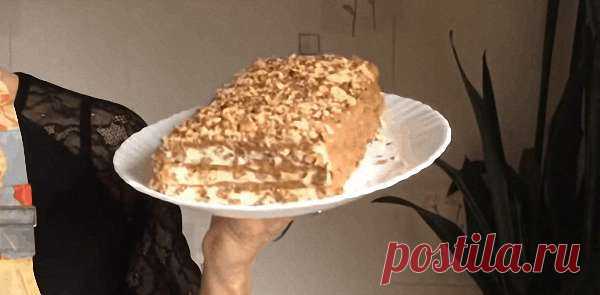 Ни грамма муки — вкуснейший торт для чаепития — Домашняя кулинария