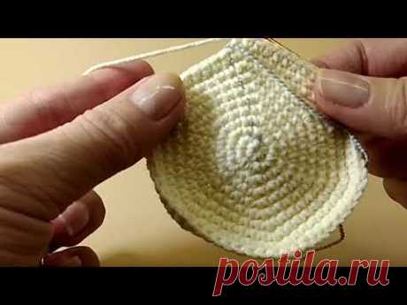 Кукла крючком. Мастер-класс. Голова. Часть 1.