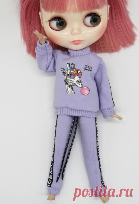 Одежда для куклы Блайз, штаны, кофта | АлиЭкспресс