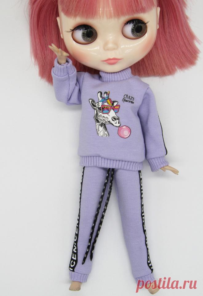 Одежда для куклы Блайз, штаны, кофта | АлиЭкспресс