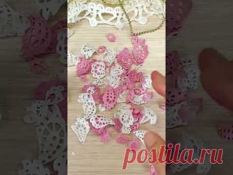 Ажурная елочка из фоамирана! Очень красивая и милая🥰🎄Christmas tree DIY foamiran