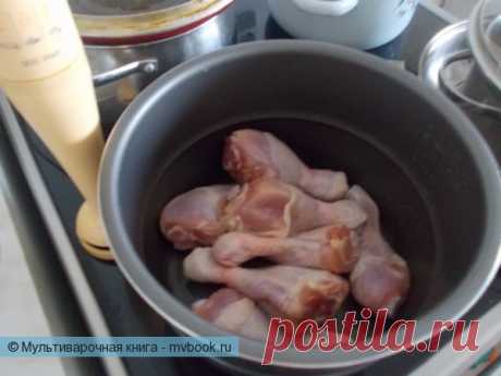 Куриные ножки со специальным соусом из болгарского перца / Вторые блюда / Рецепты для мультиварки
