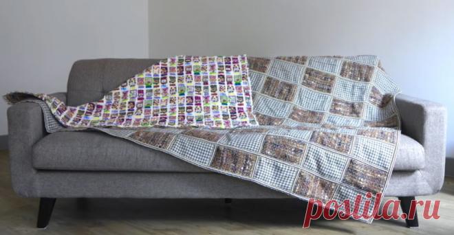 Идея разумного потребления остатков ткани: восхитительная вещь