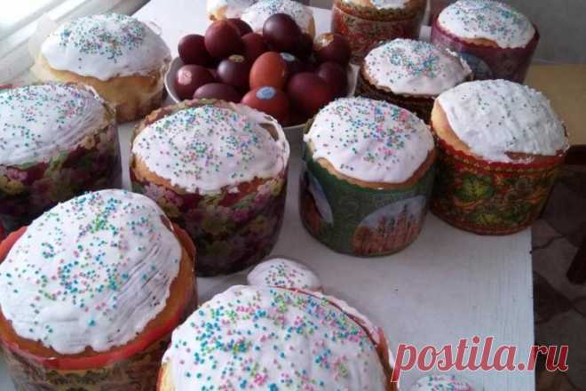 Старинные рецепты пасхи и куличей из районов Тамбовской области