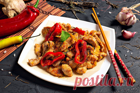 Салат мясной с апельсинами — Кулинарные рецепты с фото