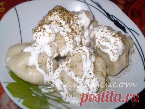 Хинкали с курицей и сыром. Пошаговый рецепт с фото на Smakoliki.com