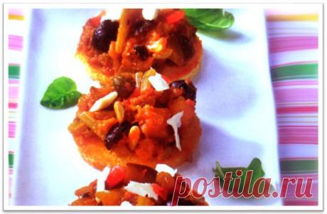 Брускетта  с овощами Термомикс. | РЕЦЕПТЫ ТЕРМОМИКС | Thermomixmania