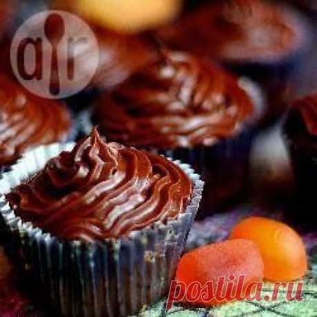 Рецепт: Шоколадные кексики с шоколадной помадкой - все рецепты России