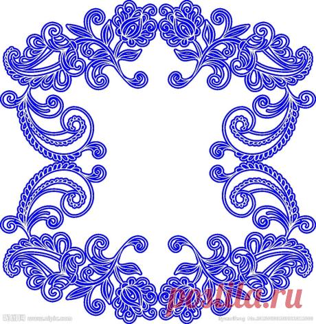 花纹边框矢量图__其他素材_底纹边框_矢量图库_昵图网nipic.com