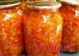 Консервированный, овощной салат с рисом на зиму | Рецепты вкусно
